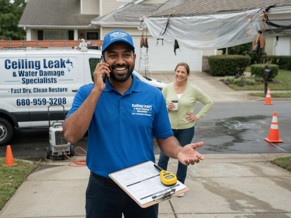 Ceiling Leak Cleanup Central Falls, RI FAQs